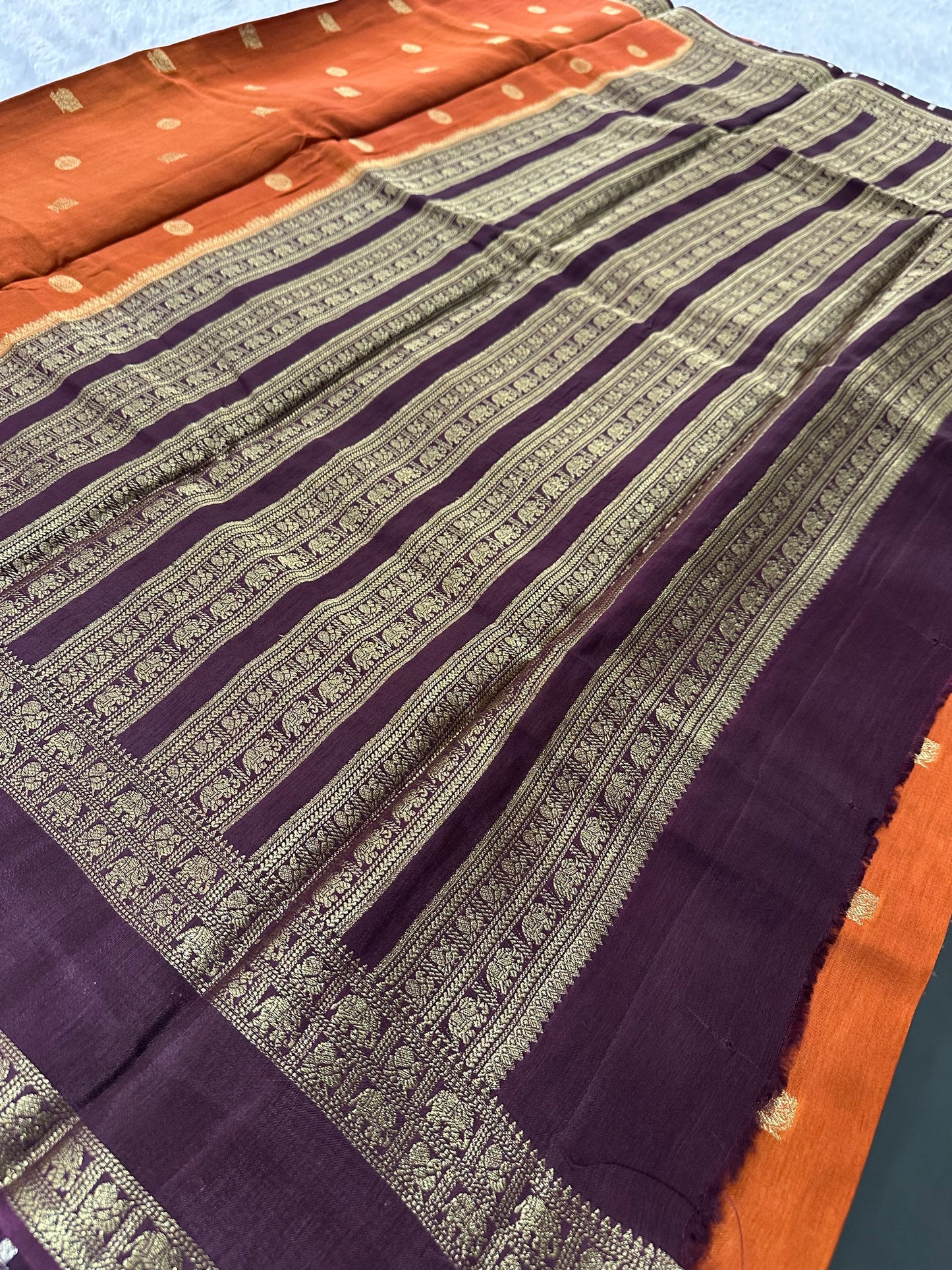 Tussar Viscose Fancy Saree-M19