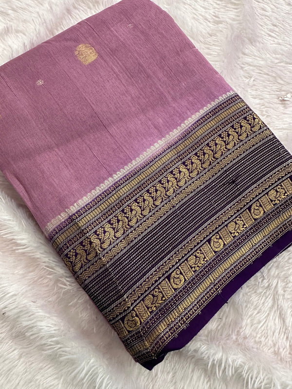 Fancy Tussar Silk Saree-JU13