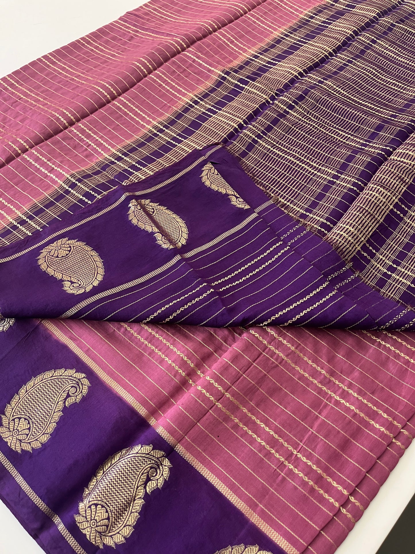 Semi Mysore silk new design