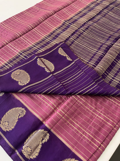 Semi Mysore silk new design