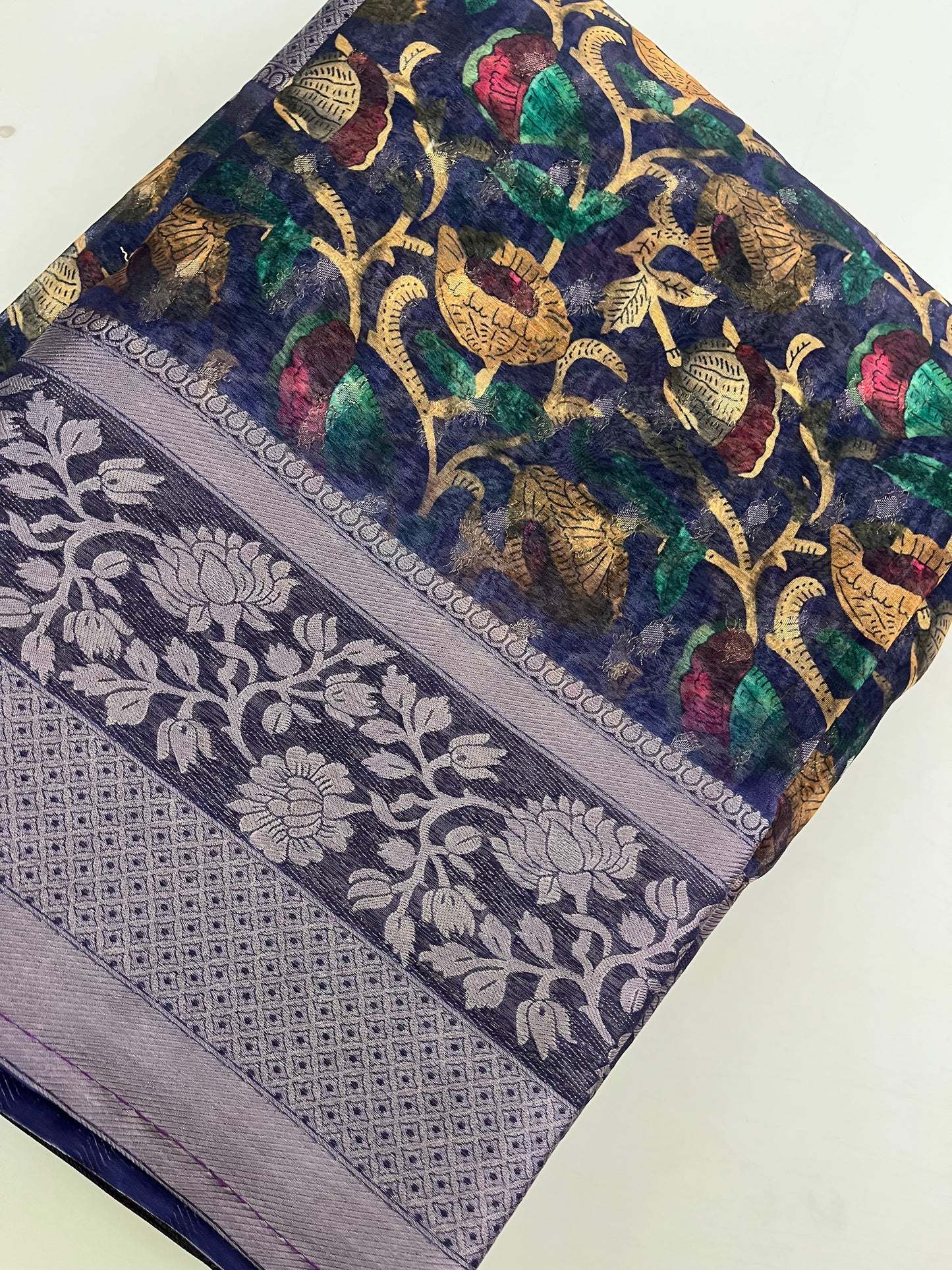Premium printed Brosso Saree