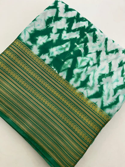 Premium Tyedye  Crepe  Silk