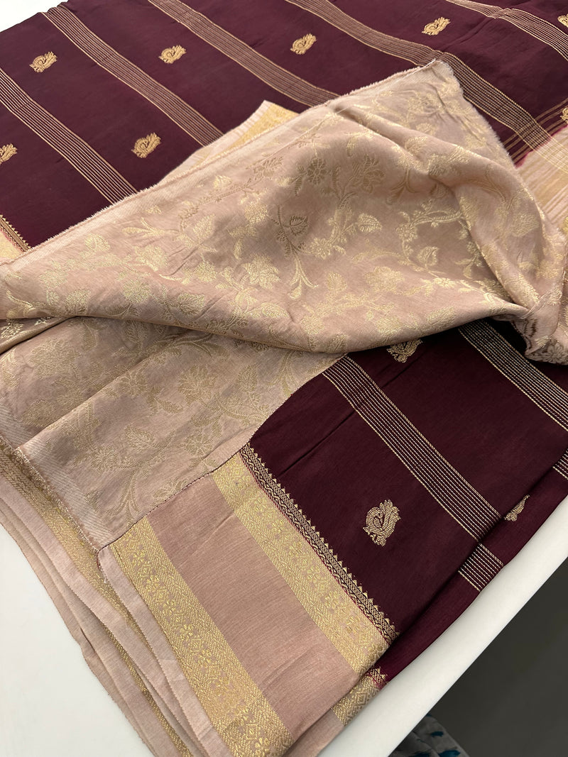 Banarsi Viscose Fancy Saree-J20