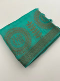 Jute Tussar Designer Sarees beautiful colour combinations🌹-AU9
