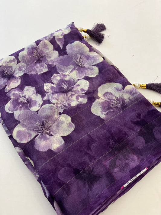 Floral chiffon