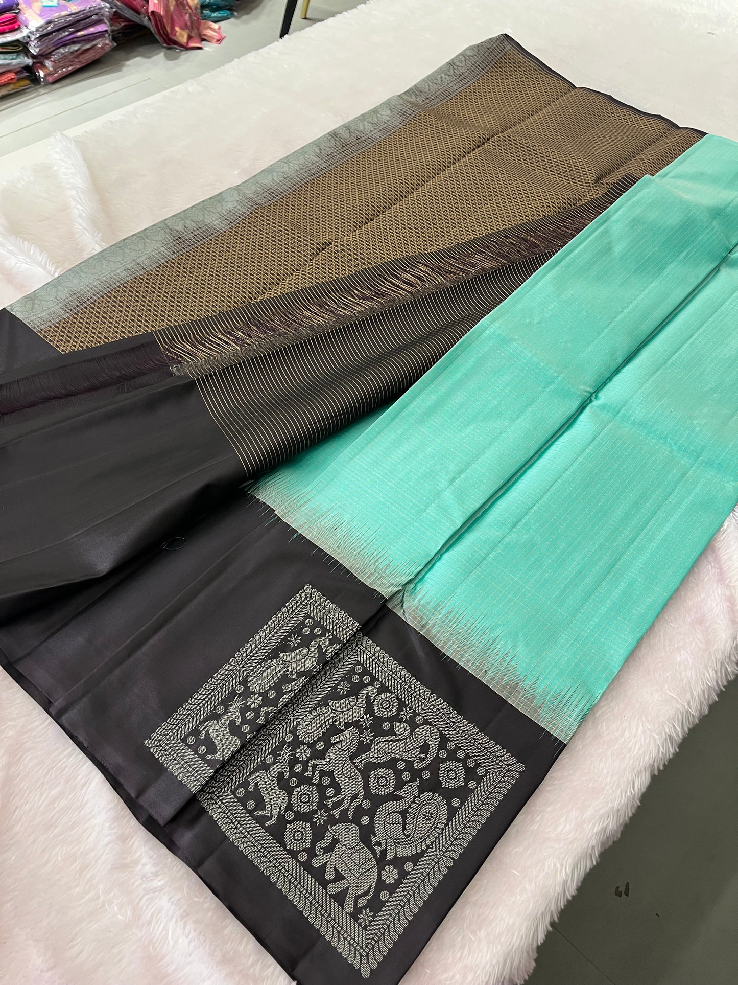 Pure Kanjeevaram silks