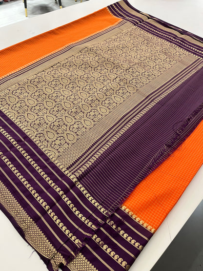 Crepe Silk Designer Saree