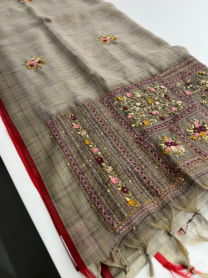 Linen Embroidery Fancy