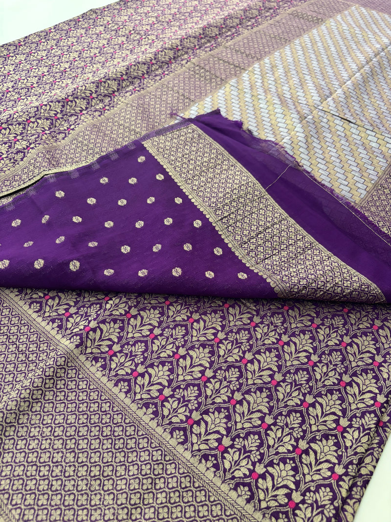 Brocade Crush Crape Georgette-J24