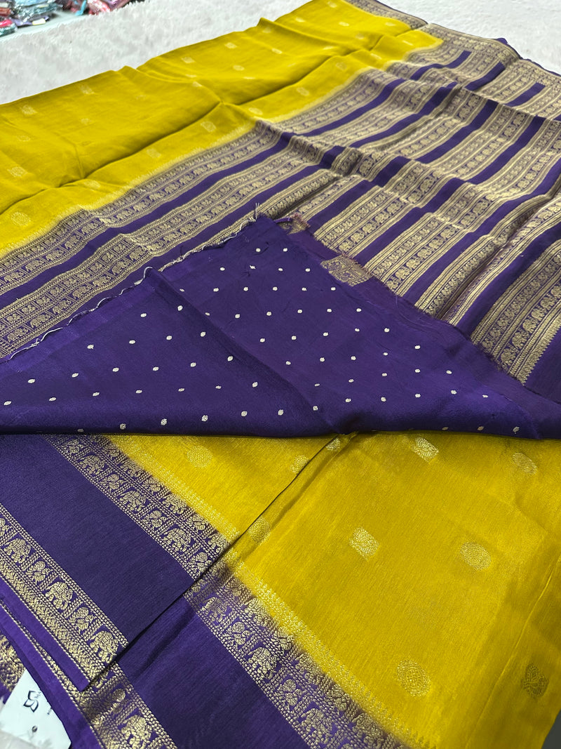 Tussar Viscose Fancy Saree-M19