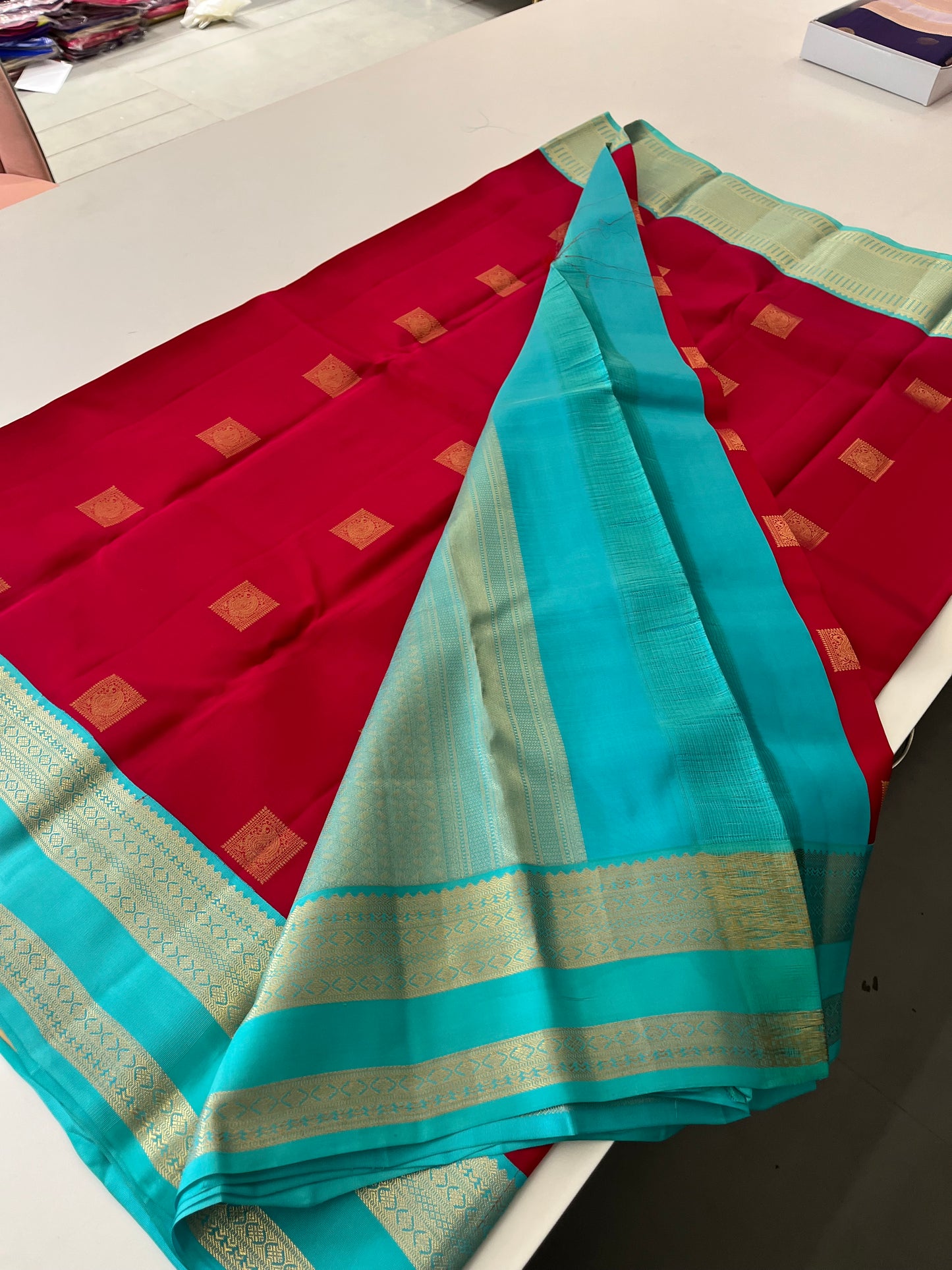 Pure Kanchi Puram silk saree