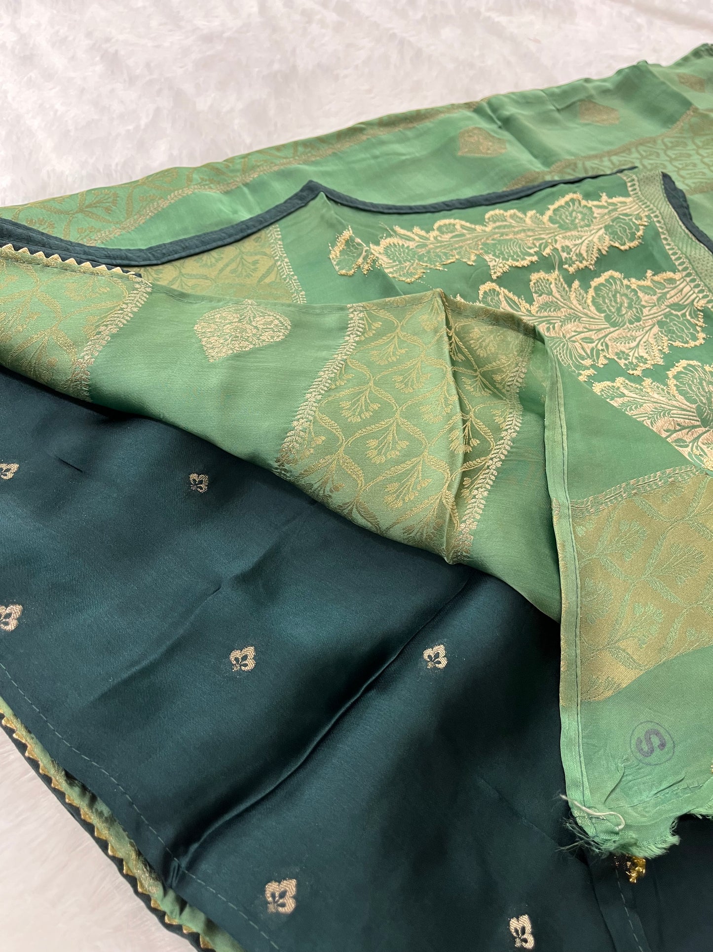 Ap9 Dupion crape silk