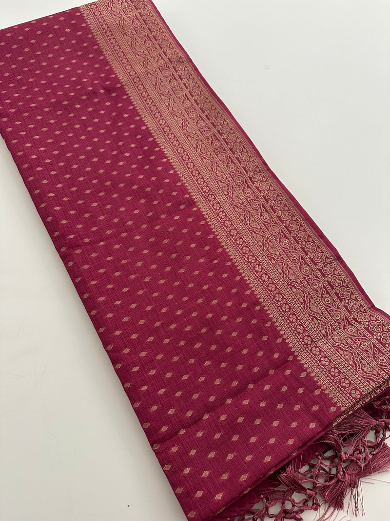 Venkatagiri Cotton Saree-JU5