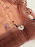 Faded Organza work Fancy appliqués -M24