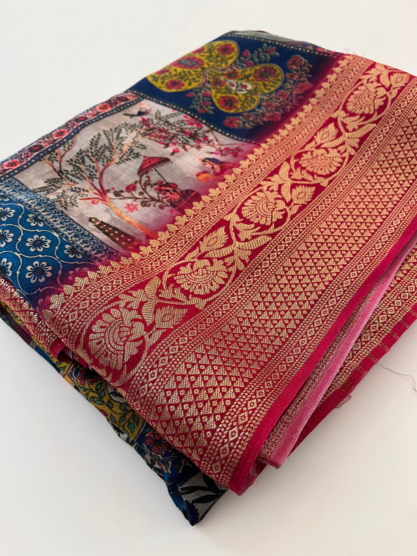 Ajrak Print premium crape