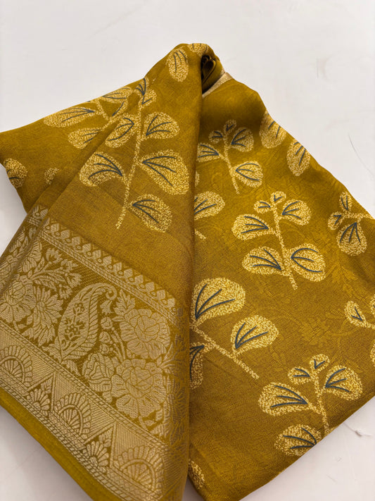 Printed chiffon