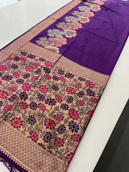 Tussar Silk Saree