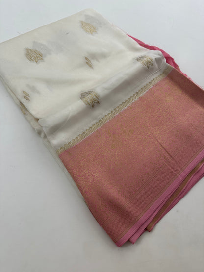 Viscose Banarsi Sarees-J6