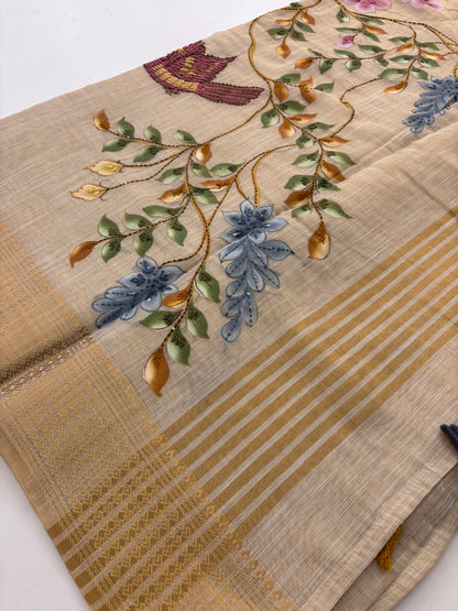 Knot work cotton designer