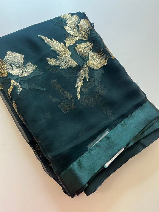 Brosso Chiffon satin Border Premium