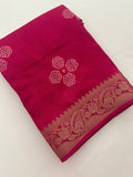 Tussar Chiffons Lines-J13