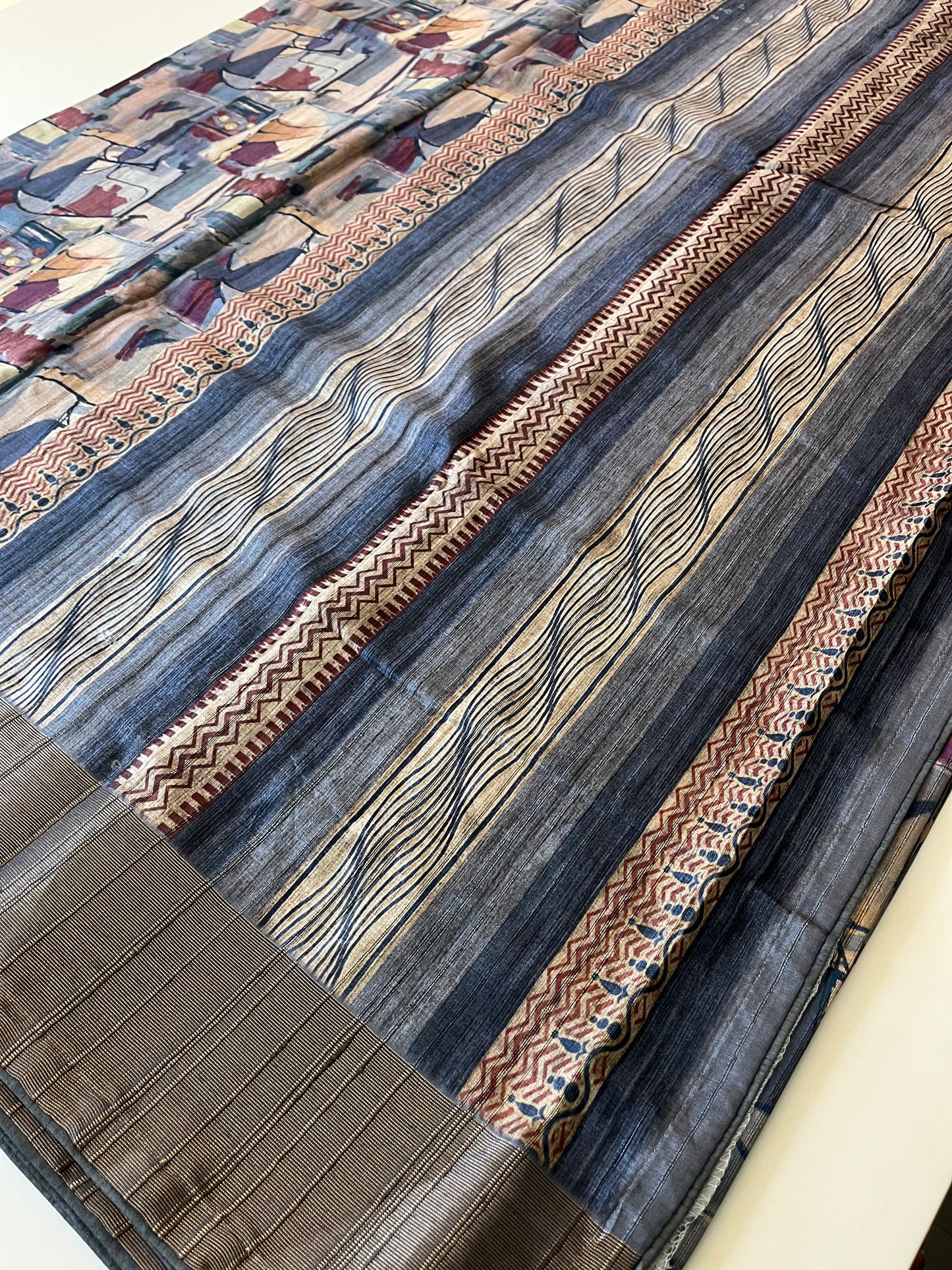 Designer Tussar Fancy