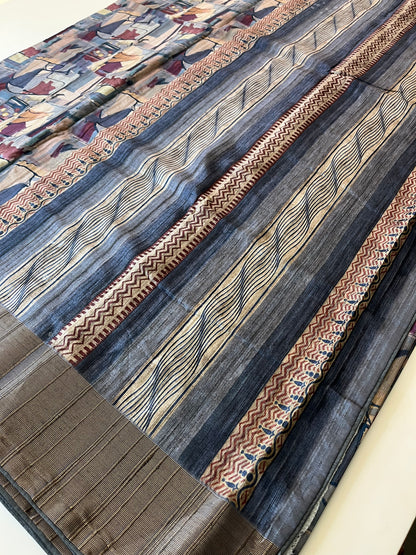 Designer Tussar Fancy