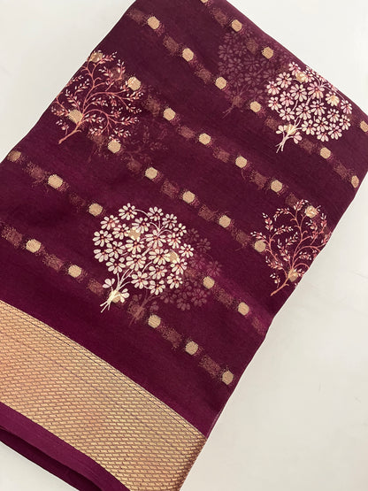 Rajwadi  Fancy  Saree