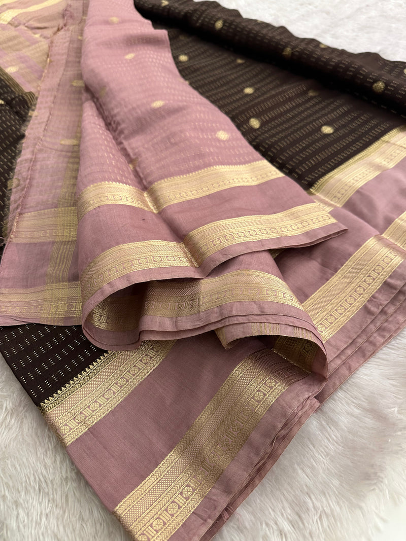Soft Cotton Fancy Saree-M25