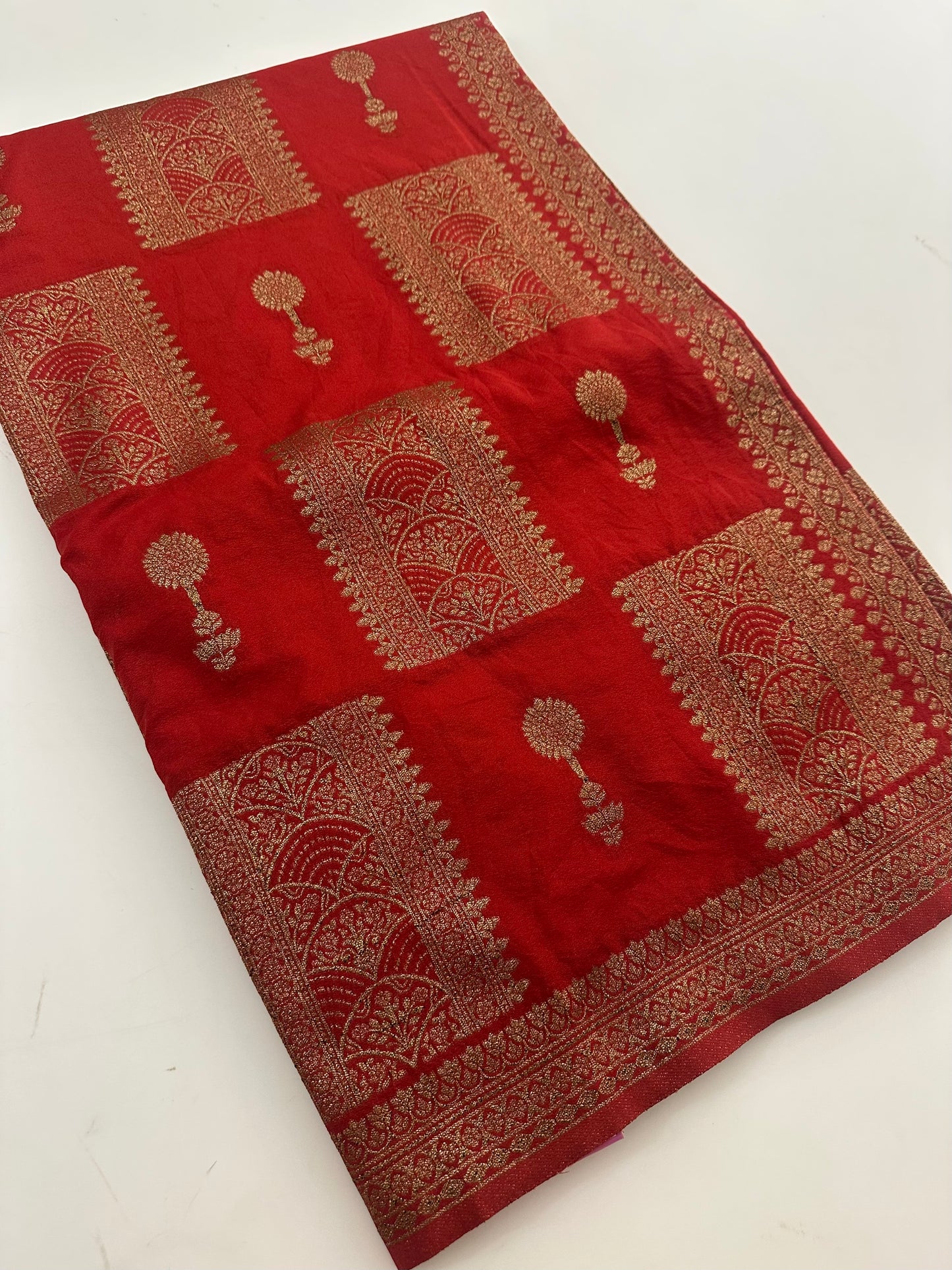 Kalamkari Tussar Printed-M26