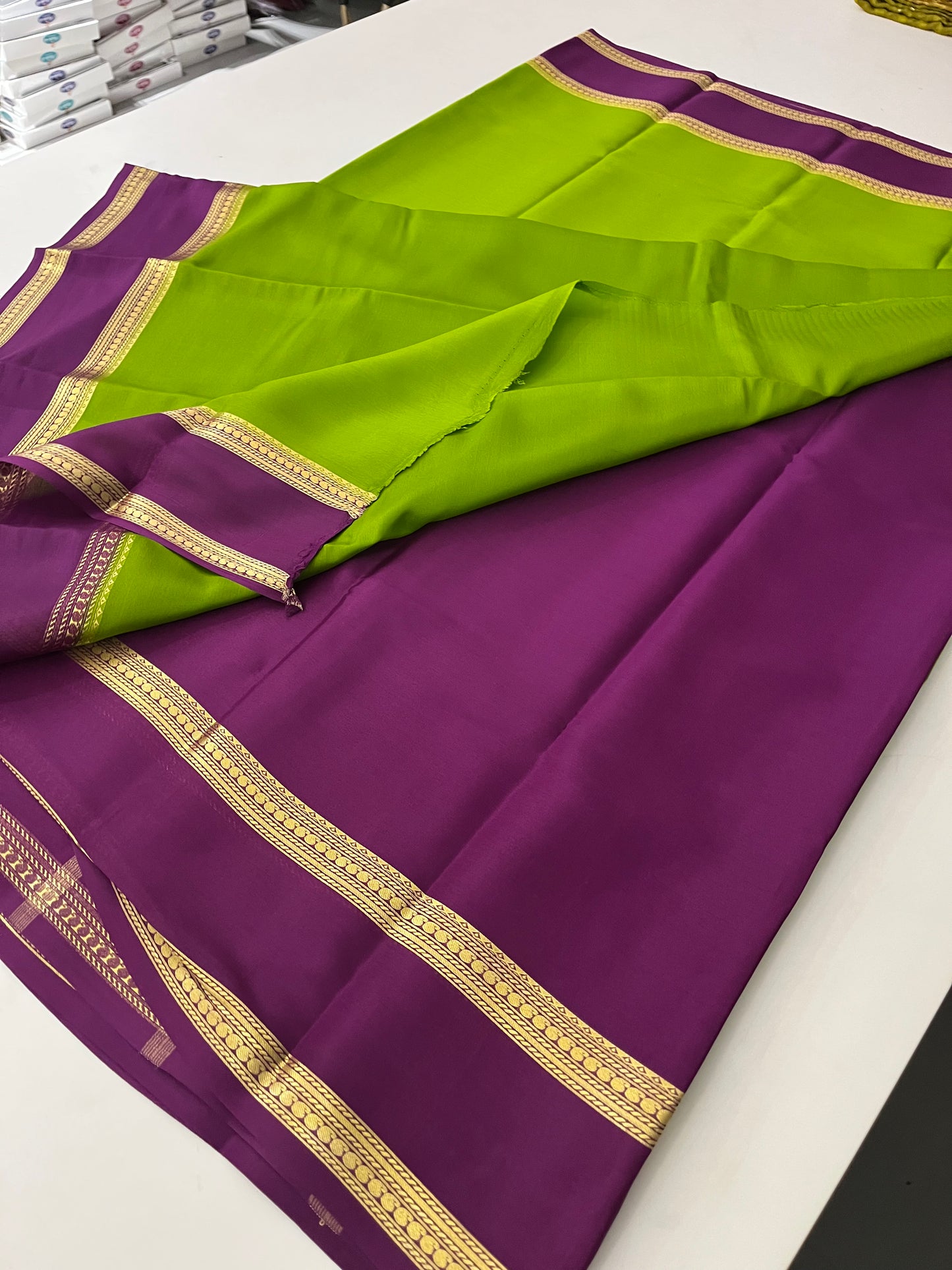 Pure Crepe Mysore  Silk 80GSM
