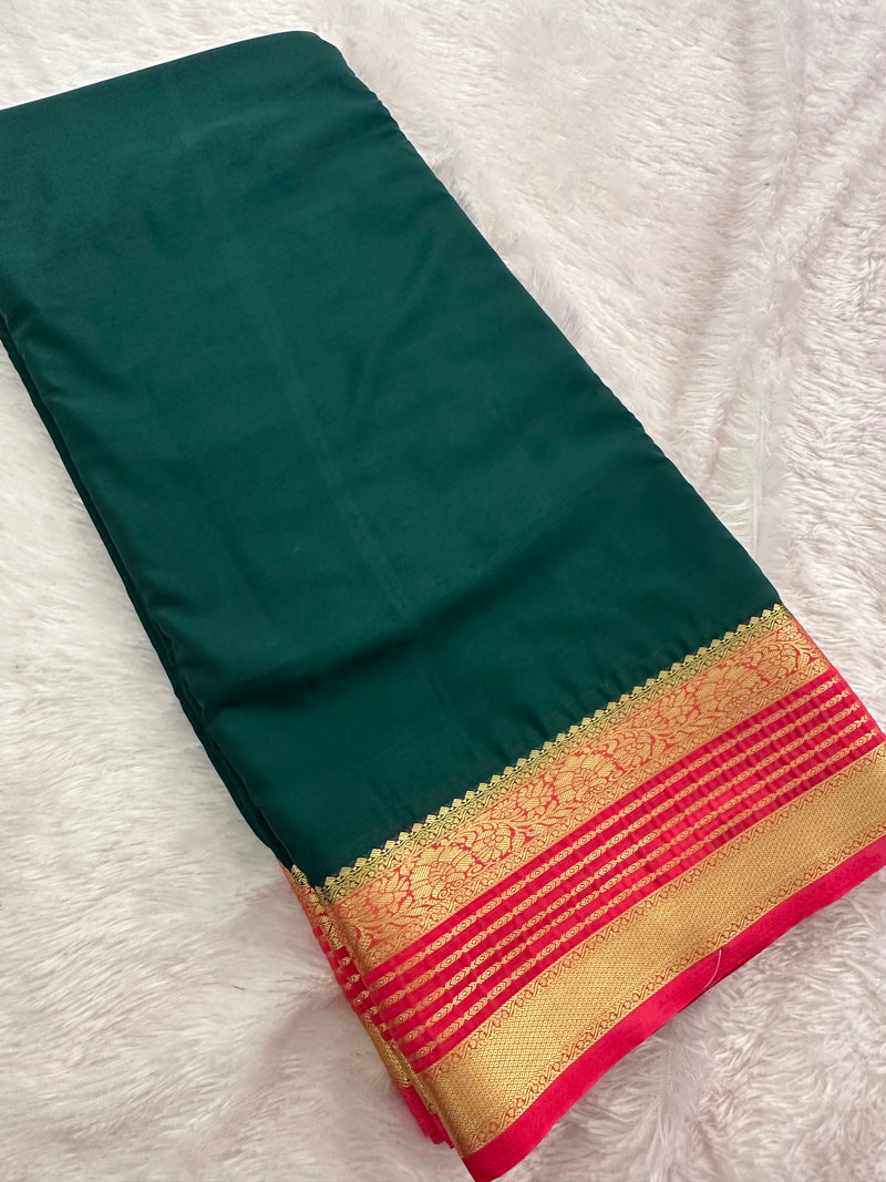 Semi Mysore Crape Fancy-JU4