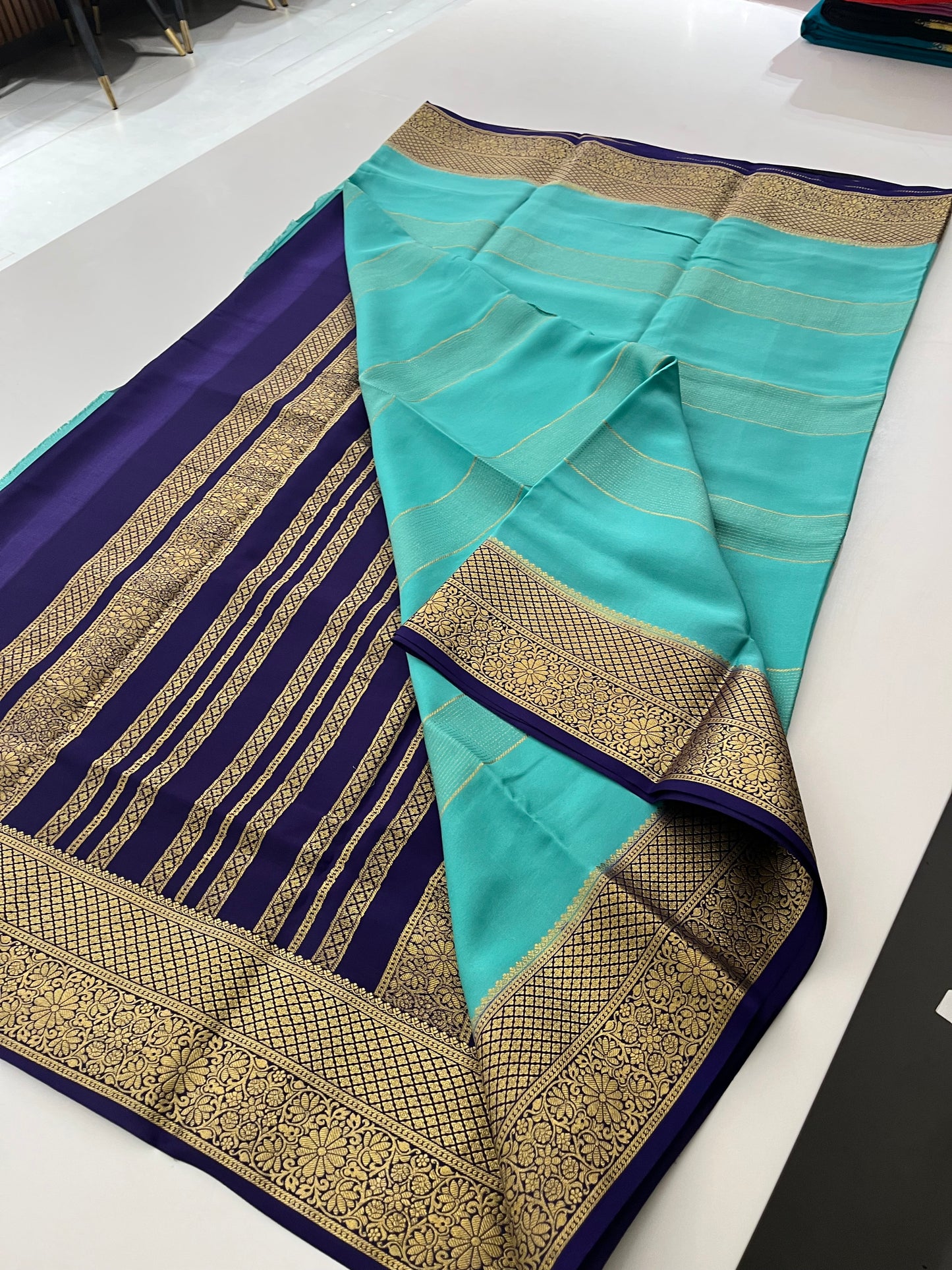 299 12gsm Pure Mysore Crape Silk