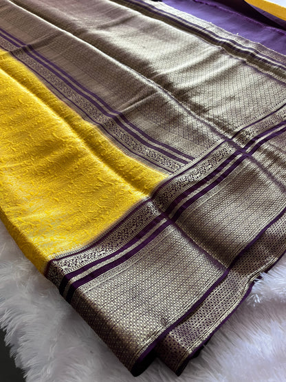 Banarasi Brocade soft silk
