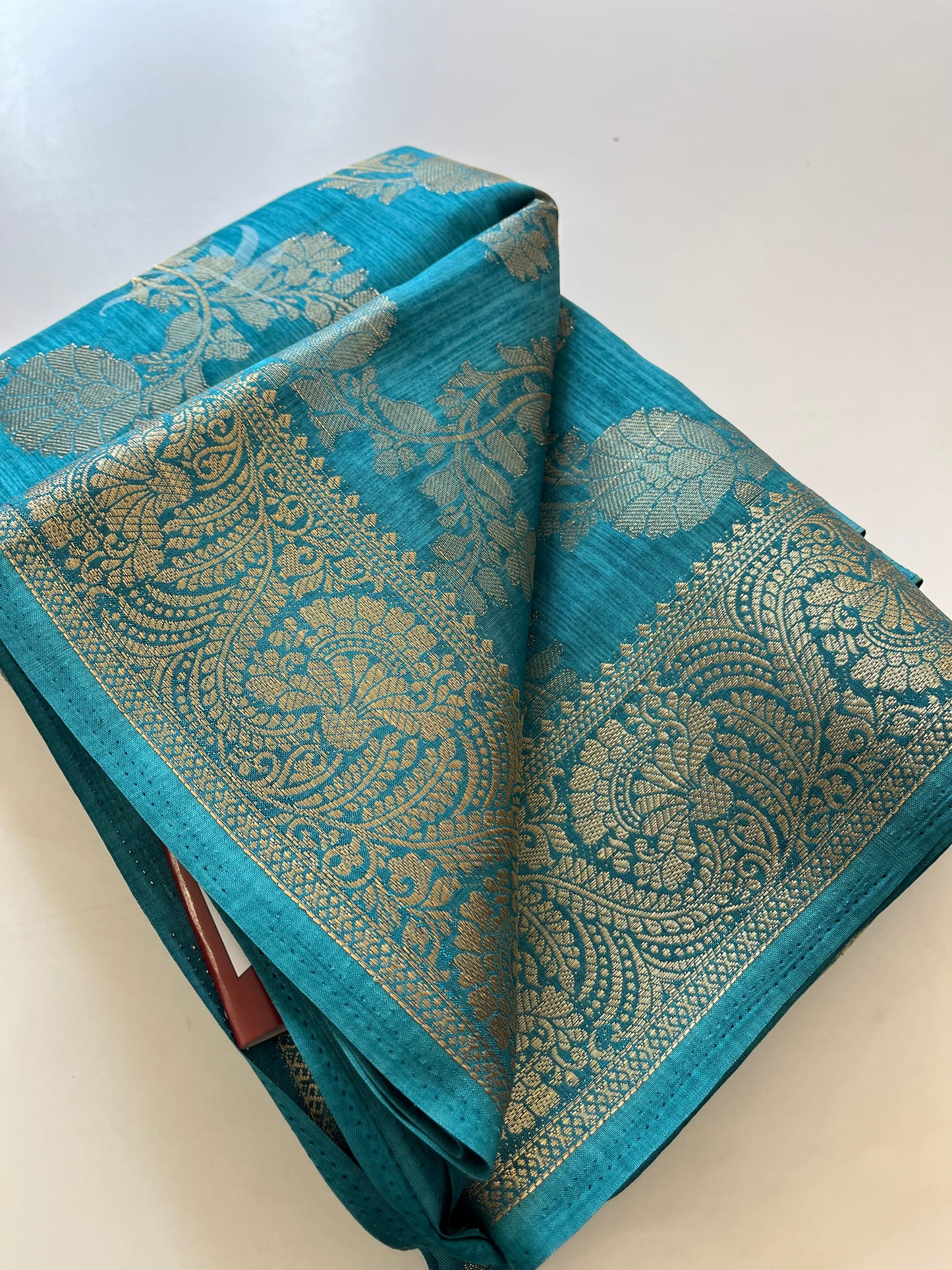 Tussar printed fancy