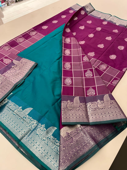 Semi Kanchi  Silk Saree