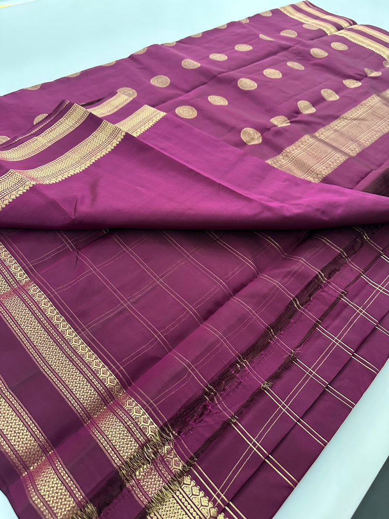Self Kanchi Silk Sarees🌹