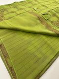 Jute Tussar Designer Sarees beautiful colour combinations🌹-AU9