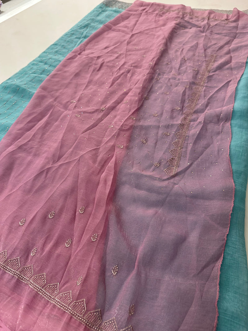 Fancy Designer work saree- M26