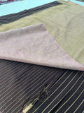 Kaddi Crape Premium Brown x Nude Pink -Pre Booking Only-7 to 10 days dispatch