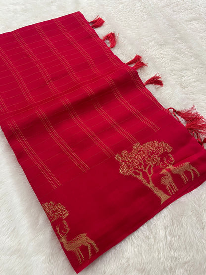 Banarsi Crape Silk-M9