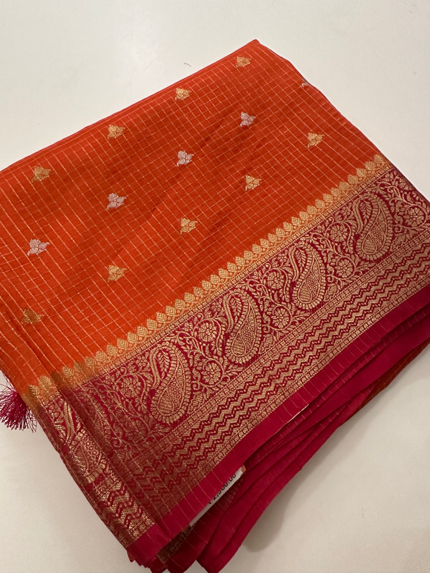 Viscose Banarasi saree-M27