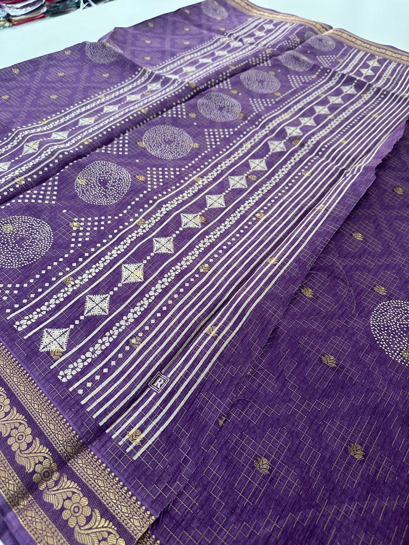 Tussar Fancy Saree -J22