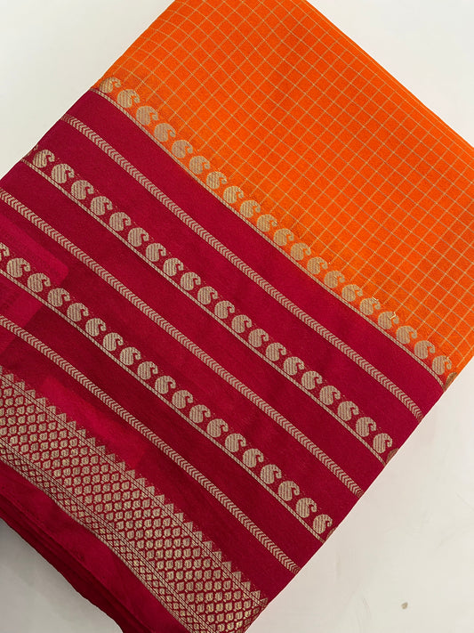 Crepe Silk Designer Saree