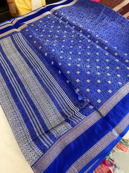 Brocade chiffon