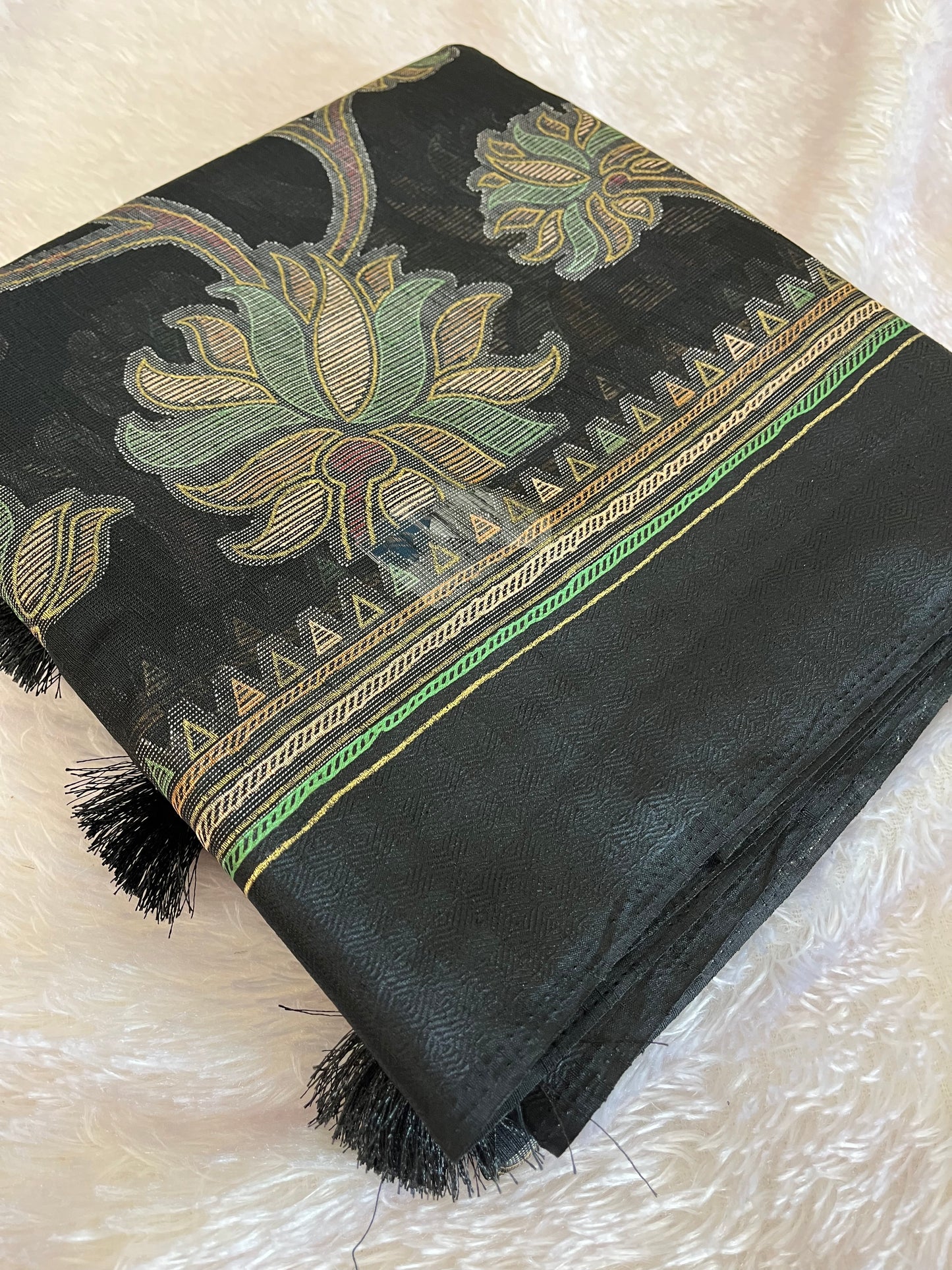 Linen chiffon