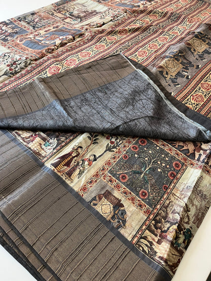 Designer Tussar Fancy