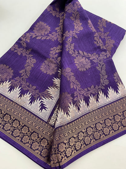 Tussar  Saree