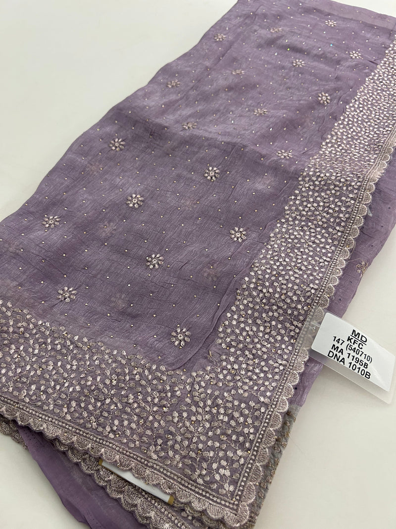 Organza Work Saree-M30