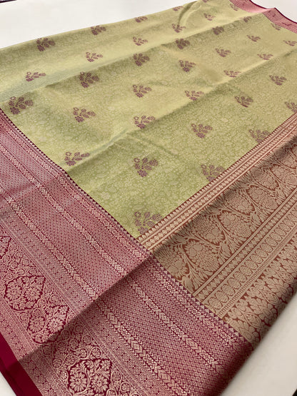 Kanchi tissue semi silk